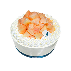 복숭아 홀케이크