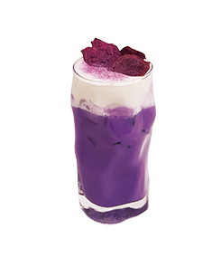 자색고구마라떼