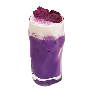 자색고구마라떼